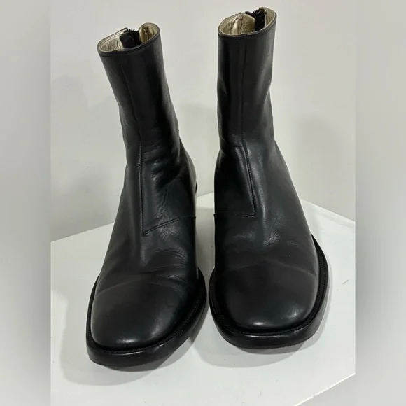 Acne Studios Square Toe Leather Boot Size US 8 EU 41 - Picture 12 of 15